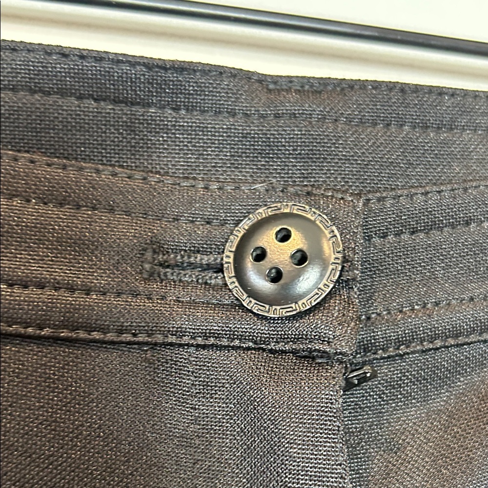 Versace Black Riding Pants - Picture 4 of 6